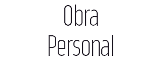 Obra Personal 