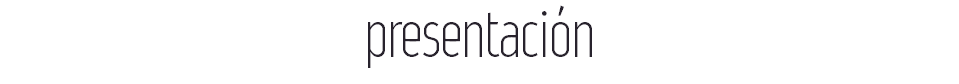 presentación 