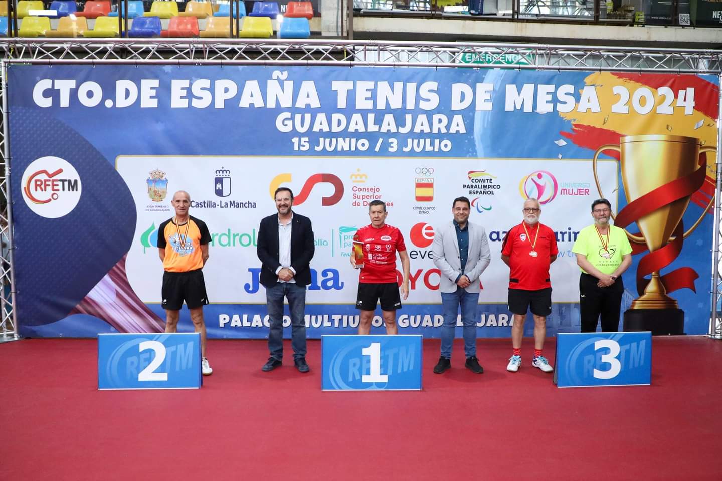 PODIUM 70 AÑOS DE HARO TERCERO