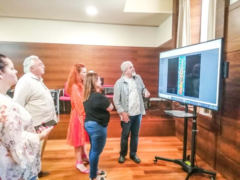 Presentación exposición Oscuar Duarte el poder del color